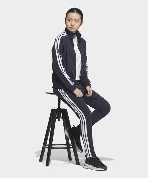 新品✨PLSTダブルフェイスジャージーセットアップ　L　ネイビー adidas Originals アディダス オリジナルス 上下 メンズ