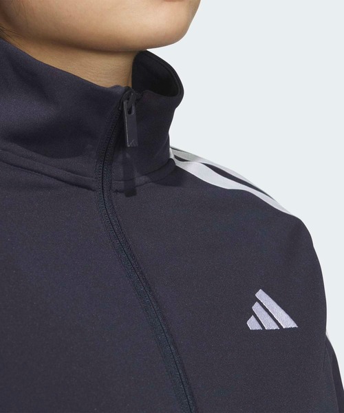 スリーストライプス ルーズフィット ダブルニット トラック