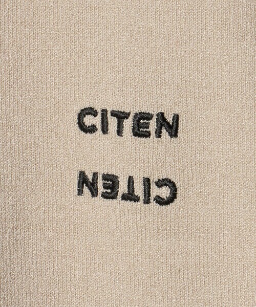 CITEN（シテン）の「＜CITEN＞ハイゲージニットVネックカーディガン（カーディガン/ボレロ・メンズ・ブラック/ベージュ・L/M）」の14枚目の写真