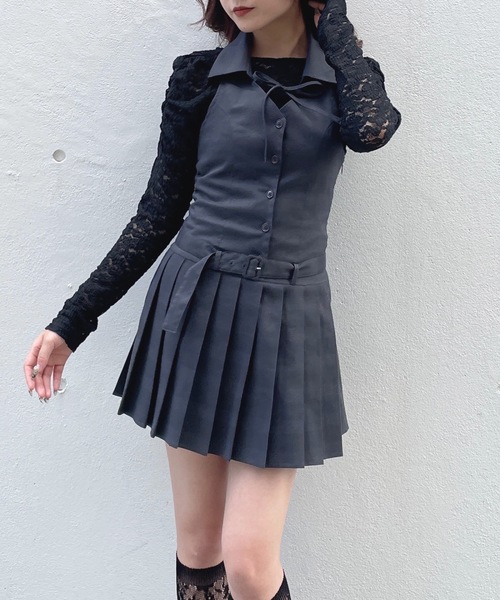 ホルターネックミニワンピース(ワンピース)|one way ホルターネックミニワンピース(ワンピース)|one way