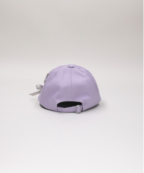 Right-on（ライトオン）の「【VIVIAN BLUE】レースアップリボンキャップ（キャップ・キッズ・ライラック/ブラック・ONE SIZE）」の4枚目の写真