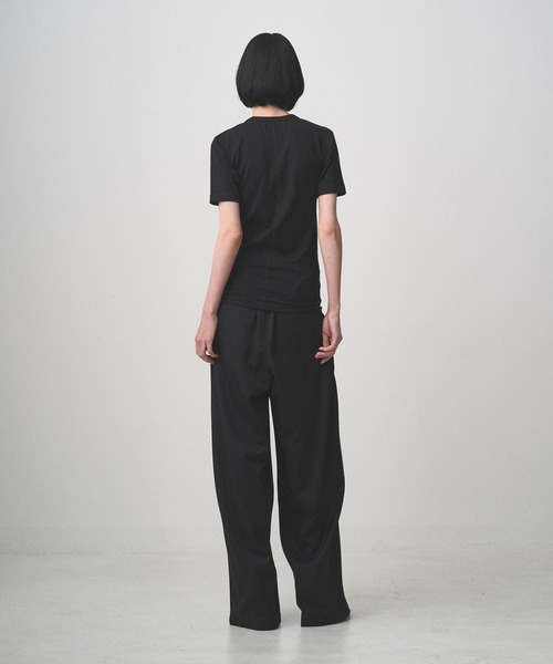 Juha（ユハ）の「SIGNATURE SKIN TEE（Tシャツ/カットソー・メンズ・ブラック/チャコールグレー/ホワイト・3/4）」の8枚目の写真