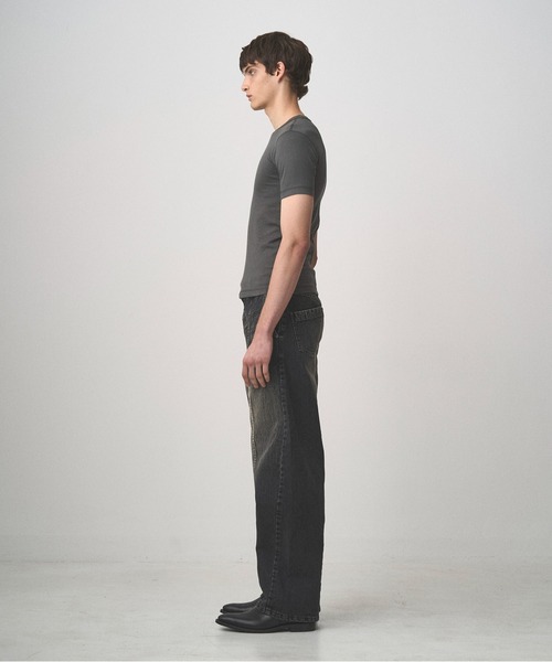 Juha（ユハ）の「SIGNATURE SKIN TEE（Tシャツ/カットソー・メンズ・ブラック/チャコールグレー/ホワイト・3/4）」の10枚目の写真
