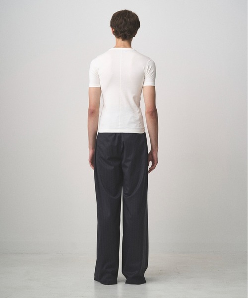 Juha（ユハ）の「SIGNATURE SKIN TEE（Tシャツ/カットソー・メンズ・ブラック/チャコールグレー/ホワイト・3/4）」の14枚目の写真