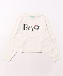 HAKKA KIDS | レイヤード風ショート丈長袖Tシャツ(Tシャツ/カットソー)