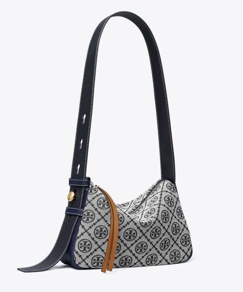 TORY BURCH(トリーバーチ)の「ロミー Tモノグラム スモール ショルダーバッグ(ショルダーバッグ・レディース・ネイビー・ONE SIZE)」の1枚目の写真