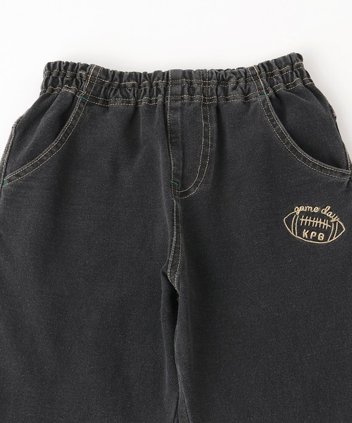 KP BOY（ケーピーボーイ）の「インディゴデニムニット パンツ（その他パンツ・キッズ・ネイビー/ブラック・110cm/120cm/130cm/140cm/150cm/160cm）」の10枚目の写真
