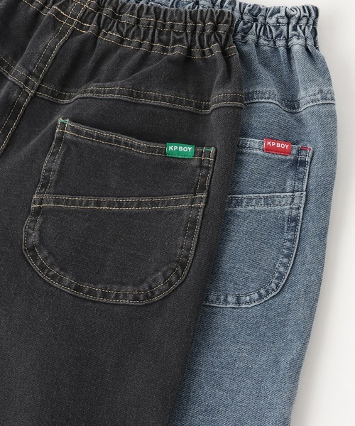 KP BOY（ケーピーボーイ）の「インディゴデニムニット パンツ（その他パンツ・キッズ・ネイビー/ブラック・110cm/120cm/130cm/140cm/150cm/160cm）」の14枚目の写真