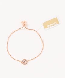 MICHAEL KORS（マイケルコース）の「ハロ マザーオブパール ゴールド ブラス スライダー ブレスレット（ブレスレット）」