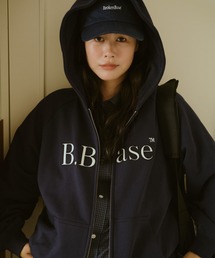 BROKEN BASE(u[Nx[X)B.Base Double-Zip Hoodie(p[J[)
