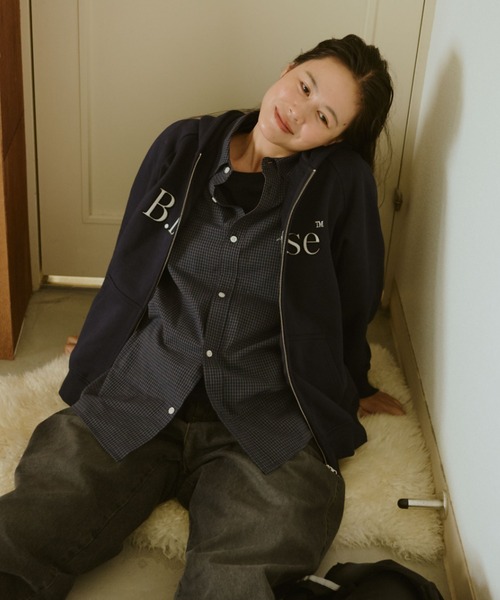 B.Base Double-Zip Hoodie / B.Baseダブルジップフーディ（パーカー