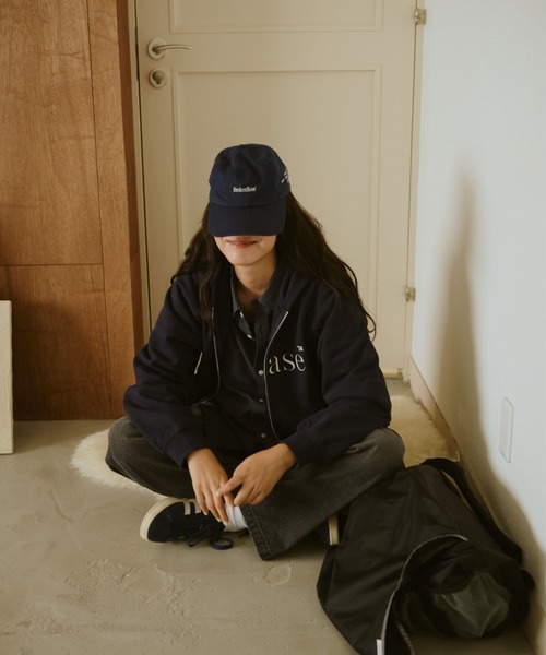 BROKEN BASE(ブロークンベース)の「B.Base Double-Zip Hoodie / B.Baseダブルジップフーディ(パーカー・メンズ・グレー/ネイビー/ブラック/ホワイト/ライトブルー・SMALL/MEDIUM/LARGE)」の12枚目の写真