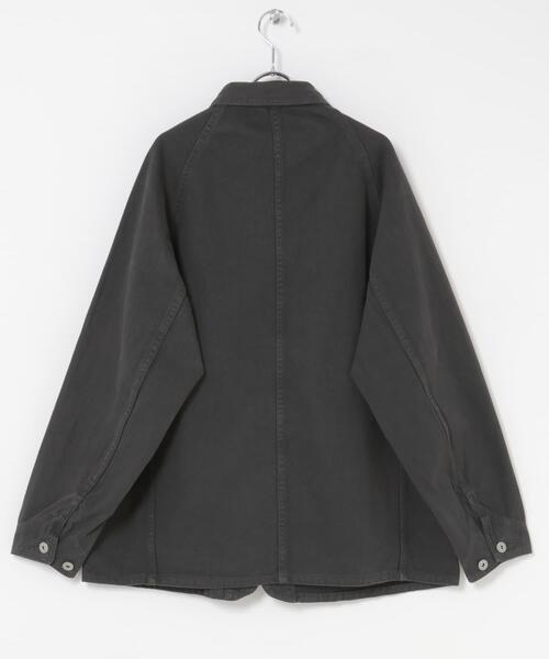 FORK&SPOON（フォークアンドスプーン）の「FORK&SPOON　ガーメントダイツイルカバーオール（カバーオール・メンズ・アイボリー/チャコールグレー・4/5）」の17枚目の写真