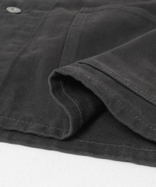 FORK&SPOON（フォークアンドスプーン）の「FORK&SPOON　ガーメントダイツイルカバーオール（カバーオール・メンズ・アイボリー/チャコールグレー・4/5）」の18枚目の写真