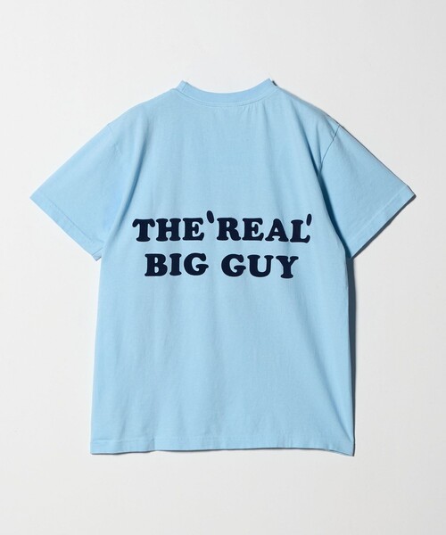 6（ロク）の「＜6(ROKU)＞バックプリント Tシャツ（Tシャツ/カットソー・レディース・ライトブルー/ダークブラウン・M/S）」の8枚目の写真