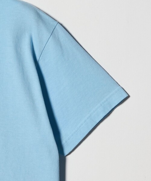 6（ロク）の「＜6(ROKU)＞バックプリント Tシャツ（Tシャツ/カットソー・レディース・ライトブルー/ダークブラウン・M/S）」の10枚目の写真