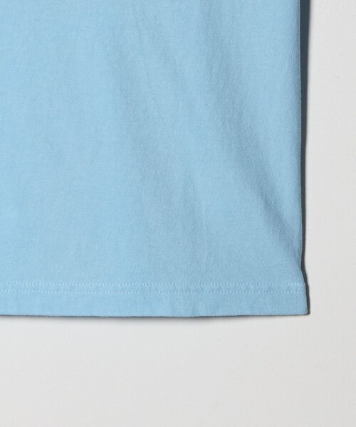 6（ロク）の「＜6(ROKU)＞バックプリント Tシャツ（Tシャツ/カットソー・レディース・ライトブルー/ダークブラウン・M/S）」の11枚目の写真