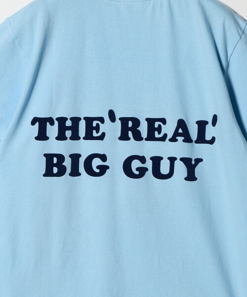 6（ロク）の「＜6(ROKU)＞バックプリント Tシャツ（Tシャツ/カットソー・レディース・ライトブルー/ダークブラウン・M/S）」の12枚目の写真