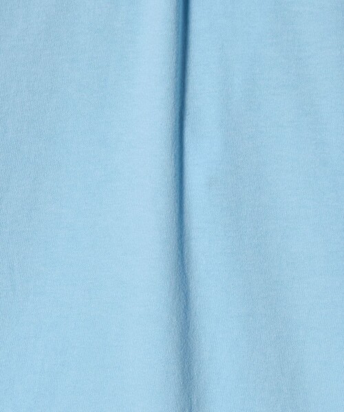 6（ロク）の「＜6(ROKU)＞バックプリント Tシャツ（Tシャツ/カットソー・レディース・ライトブルー/ダークブラウン・M/S）」の13枚目の写真