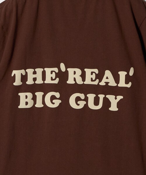 6（ロク）の「＜6(ROKU)＞バックプリント Tシャツ（Tシャツ/カットソー・レディース・ライトブルー/ダークブラウン・M/S）」の4枚目の写真