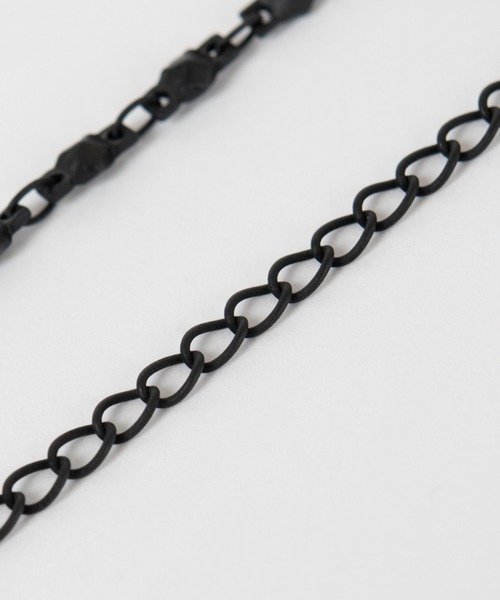 LAD MUSICIAN（ラッドミュージシャン）の「RING NECKLACE（ネックレス・メンズ・ブラック/シルバー・FREE）」の3枚目の写真