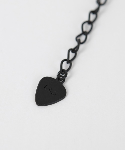 LAD MUSICIAN（ラッドミュージシャン）の「RING NECKLACE（ネックレス・メンズ・ブラック/シルバー・FREE）」の6枚目の写真