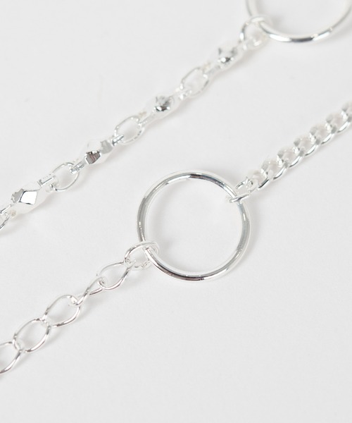 LAD MUSICIAN（ラッドミュージシャン）の「RING NECKLACE（ネックレス・メンズ・ブラック/シルバー・FREE）」の7枚目の写真