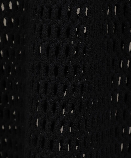 CLANE（クラネ）の「【CLANE/クラネ】MESH POCKET OVER SHIRTS/メッシュポケットオーバーシャツ/秋服（シャツ/ブラウス・レディース・アイボリー/ブラック・1）」の8枚目の写真