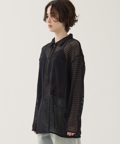 トップス CLANE MESH POCKET OVER SHIRTS MESH POCKET OVER SHIRTS｜TOPS(トップス)｜CLANE OFFICIAL