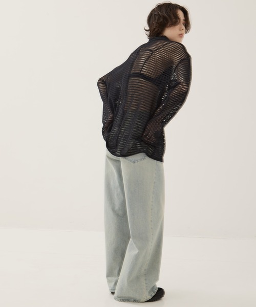 トップス CLANE MESH POCKET OVER SHIRTS MESH POCKET OVER SHIRTS｜TOPS(トップス)｜CLANE OFFICIAL ONLINE STORE