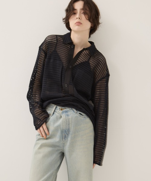 トップス CLANE MESH POCKET OVER SHIRTS MESH POCKET OVER SHIRTS｜TOPS(トップス)｜CLANE OFFICIAL