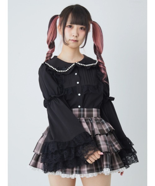 おリボン姫袖ブラウス（シャツ/ブラウス）｜Ank Rouge（アンクルージュ