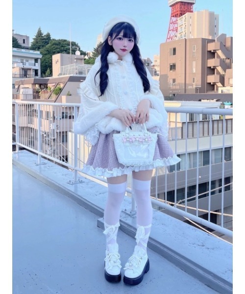 Ank Rouge(アンクルージュ)の「おリボン姫袖ブラウス(シャツ/ブラウス・レディース・ブラック/ホワイト/ピンク・M)」の16枚目の写真