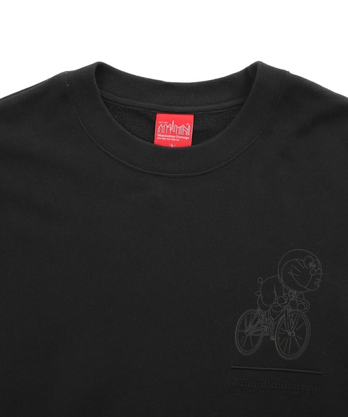 Manhattan Portage(マンハッタンポーテージ)の「Sweat Trainer DORAEMON(スウェット・メンズ・オートミール/ブラック・SMALL/MEDIUM/LARGE/X-LARGE)」の5枚目の写真