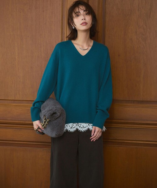 セール】コットン コーデュロイ ワイド パンツ（その他パンツ）｜23区