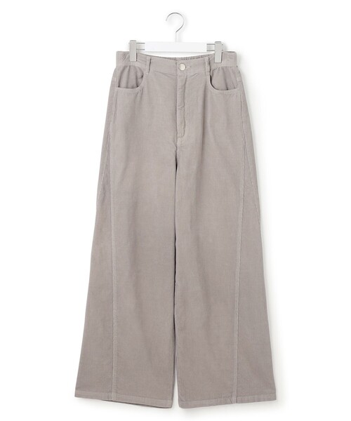 セール】コットン コーデュロイ ワイド パンツ（その他パンツ）｜23区