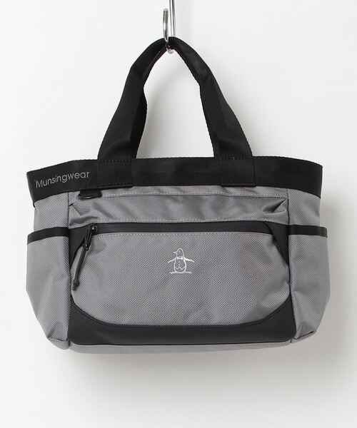 MUNSINGWEAR(マンシングウェア)の「カートバッグ(ゴルフグッズ・メンズ・グレー/ブラック・F)」の2枚目の写真