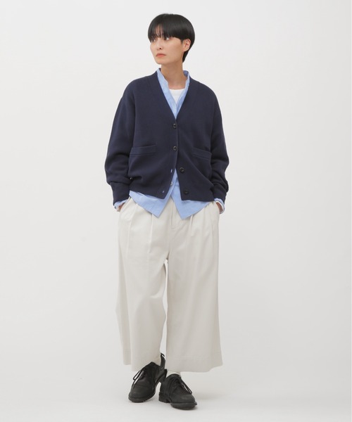 MHL.（エムエイチエル）の「BRUSHED COTTON CHAMBRAY（シャツ/ブラウス・レディース・ライトブルー・2/1）」の4枚目の写真