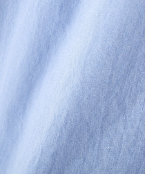 MHL.（エムエイチエル）の「BRUSHED COTTON CHAMBRAY（シャツ/ブラウス・レディース・ライトブルー・2/1）」の7枚目の写真