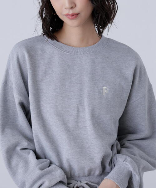 FREE'S MART(フリーズマート)の「◆ロゴ刺繍スウェットミニワンピース(ワンピース・レディース・グレー/ネイビー・FREE)」の22枚目の写真