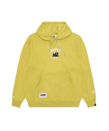 ape スタジャン フーディ付　Lsize yellow ape スタジャン フーディ付 Lsize yellow