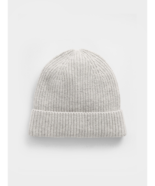 セール】Cashsoft カシミヤタッチ ストレッチ ビーニー（ニット