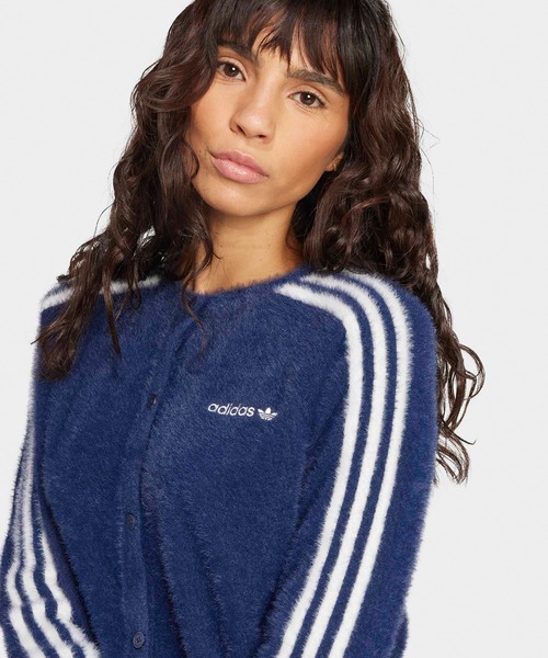 adidas/アディダス FLUFFY CARDIGAN カーディガン（カーディガン