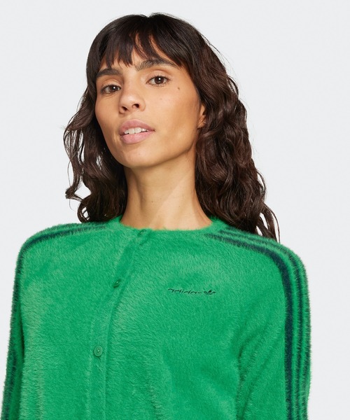 adidas/アディダス FLUFFY CARDIGAN カーディガン（カーディガン