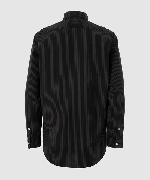 KHOKI（コッキ）の「Applique-detail shirt（シャツ/ブラウス・メンズ・ブラック/ホワイト・2）」の4枚目の写真