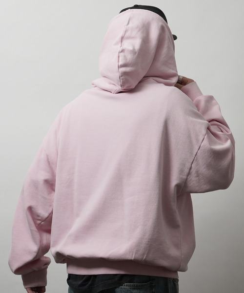 ILL'S(イルズ)の「裏毛 ヴィンテージライク ZIPパーカー メンズ レディース ユニセックス(パーカー・メンズ・ブラック系その他2/ブラック/ブラウン/ブラウン系その他2/ピンク系その他/ブラウン系その他・L/M)」の20枚目の写真