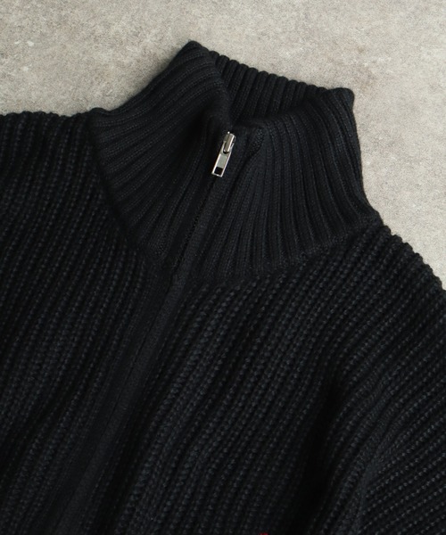 セール】【KANGOL/カンゴール】ロゴ刺繍 畦編み ドライバーズ