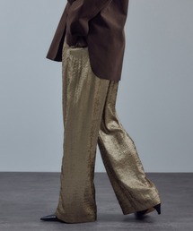 SALON adam et rope' | サテンワイドイージーパンツ(その他パンツ)