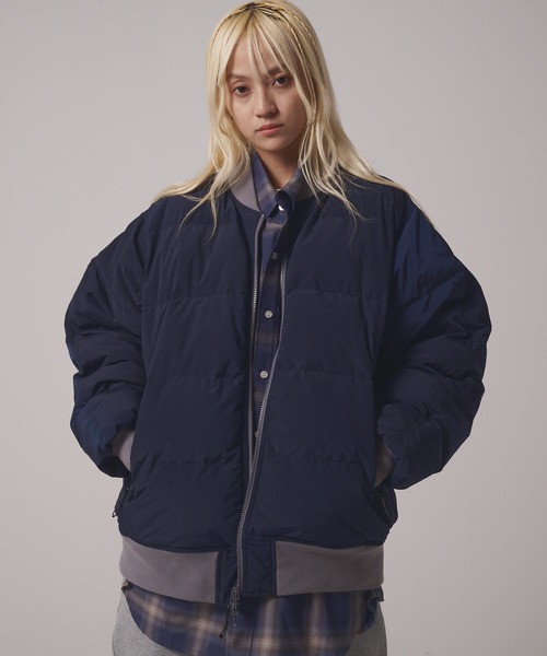 セール】リバーシブル ダウンMA-1 マイクロフト（ダウンジャケット