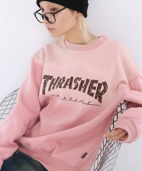 セール】【THRASHER/スラッシャー】裏起毛 ヴィンテージライクフェード